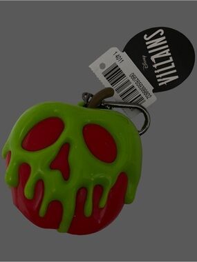 Poison Apple Keychain - Green & Red